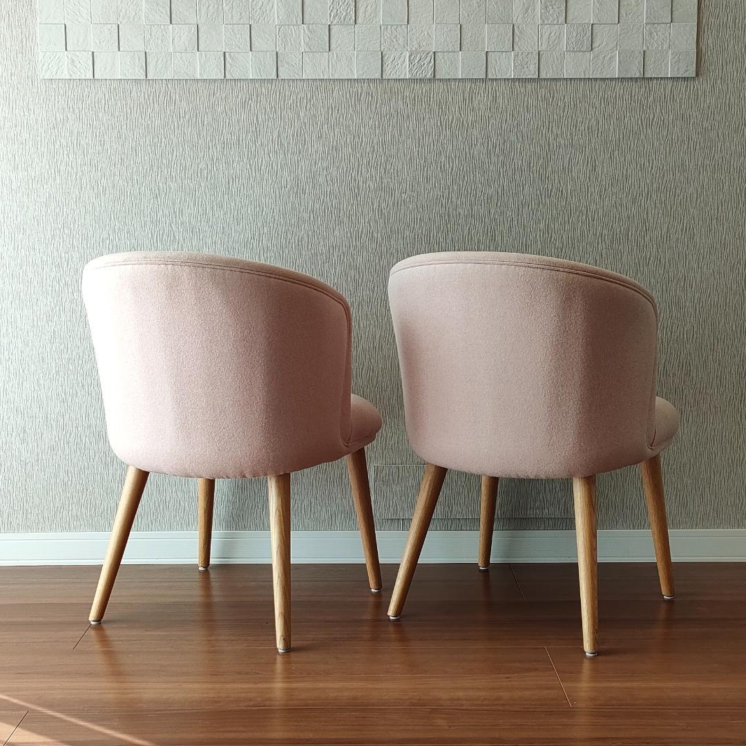 シャルロット・ビルトゲン　デザイナーズチェア　2脚セット　1脚定価7万