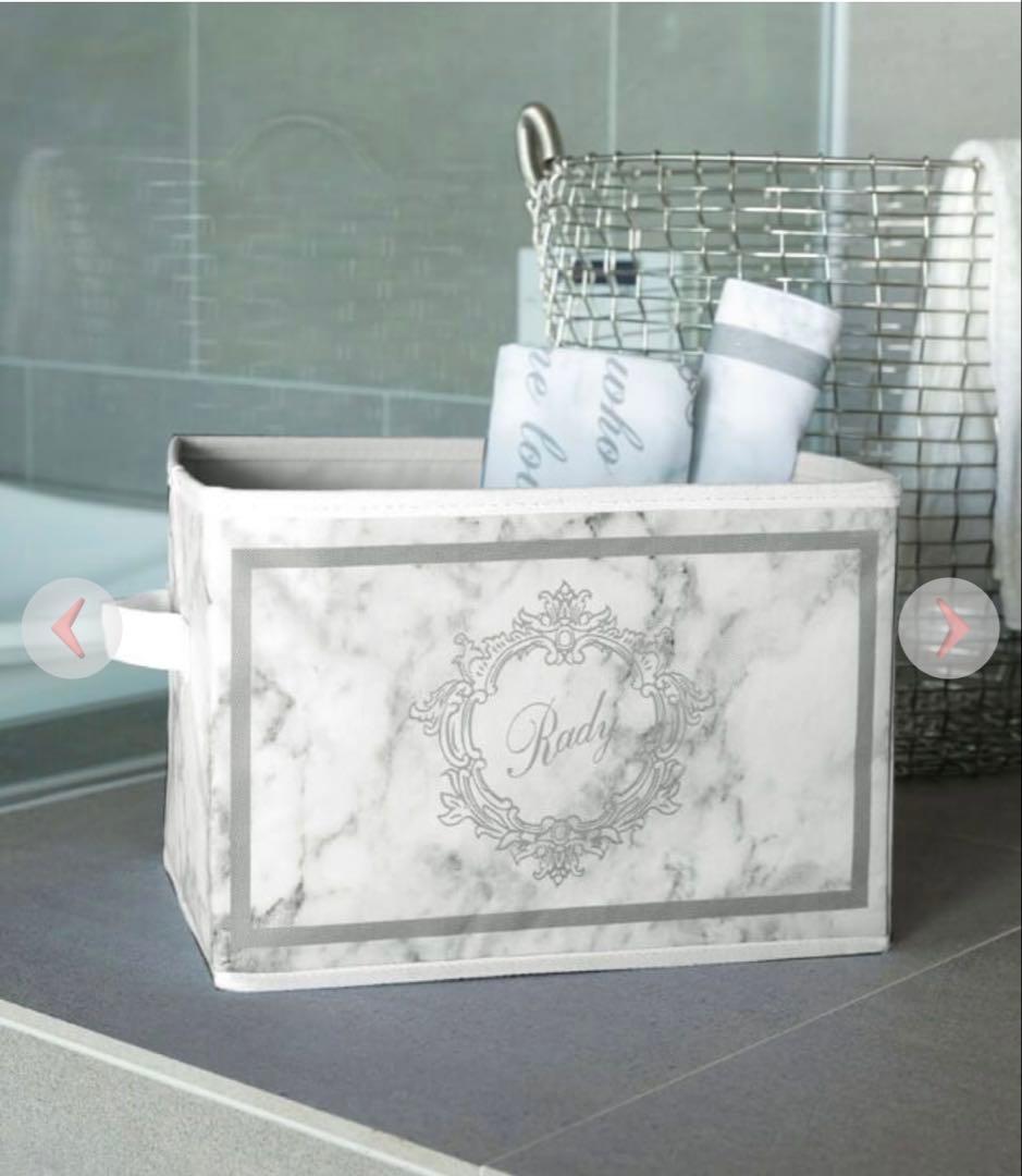 【美品】Rady 大理石収納ボックス 3個セット