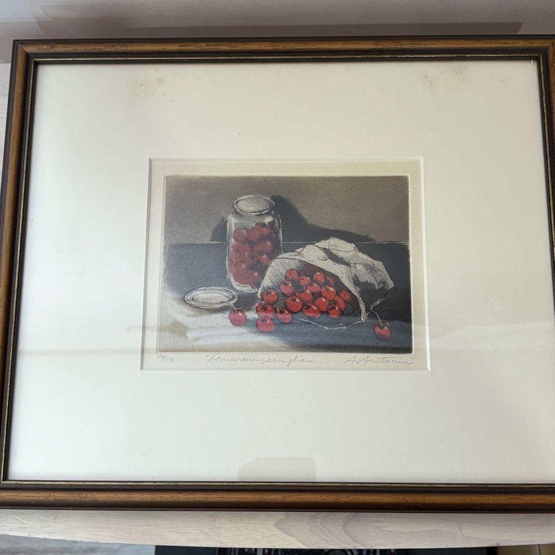 アナピア　アントニーニ　リト　 版画 114/175 ビンテージ　稀少品