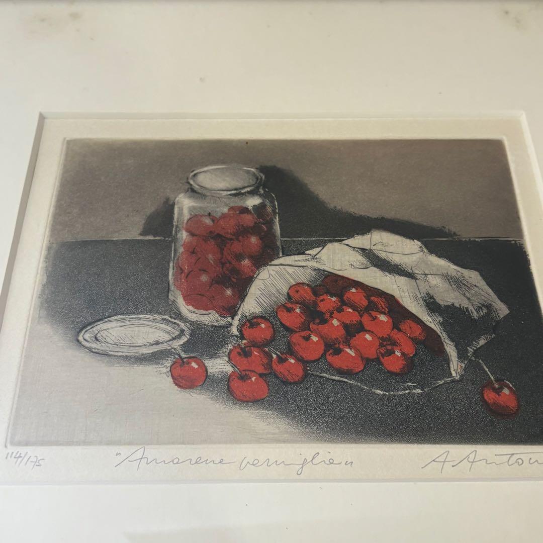 アナピア　アントニーニ　リト　 版画 114/175 ビンテージ　稀少品