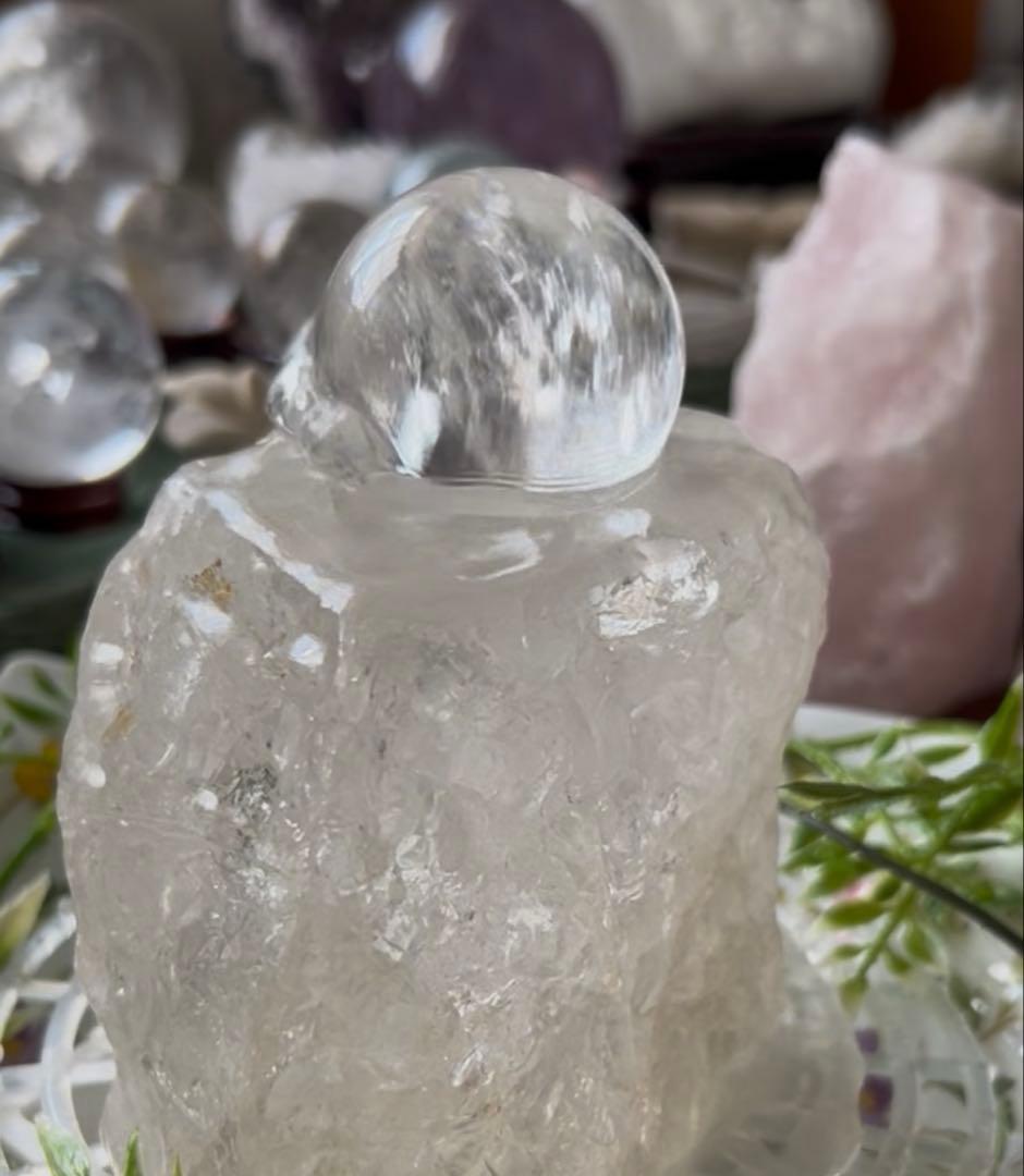 ✨破格✨絶品‼️水晶☆噴水☆天然石⭐︎ファウンテン☆秘蔵品⭐︎1046g