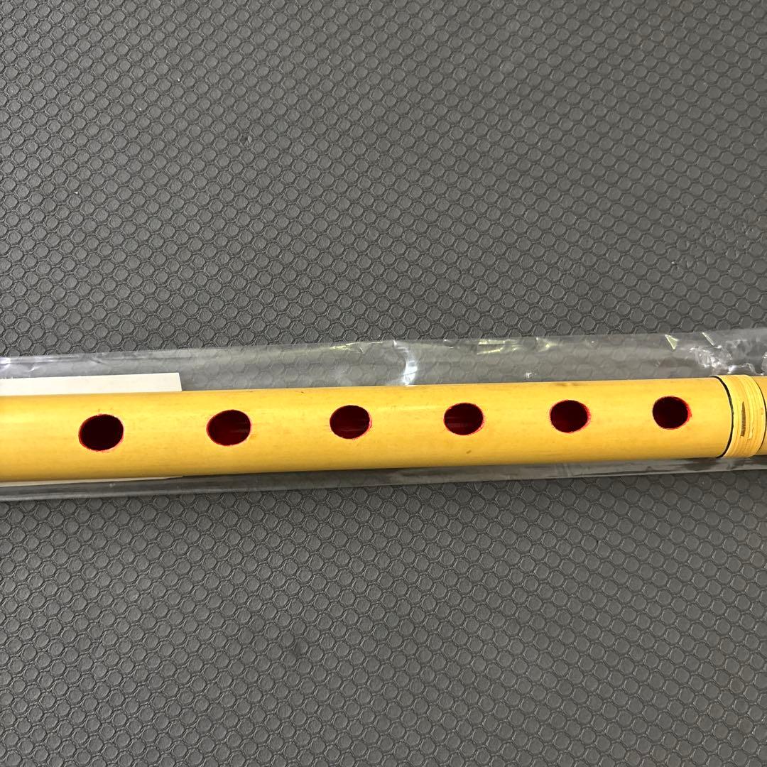 紫水流篠笛 獅子田藤巻　6穴　4本調子　(有)大岡楽器