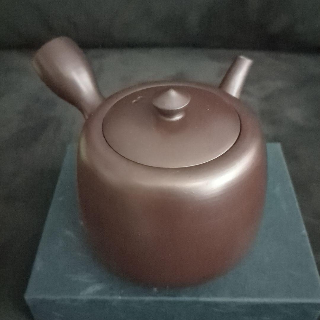 笑酔　万古焼　急須