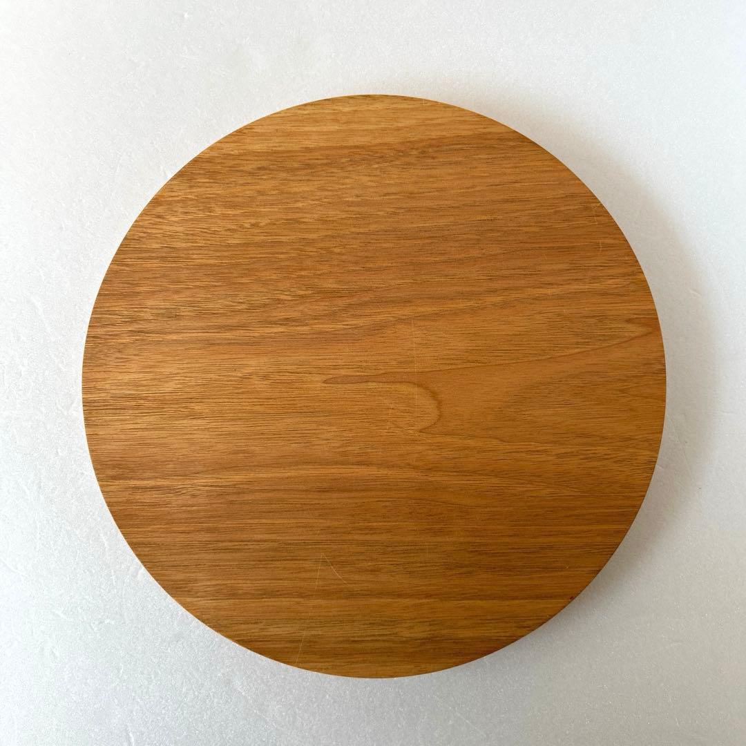 木工作家　堀宏治さん　丸盆24cm