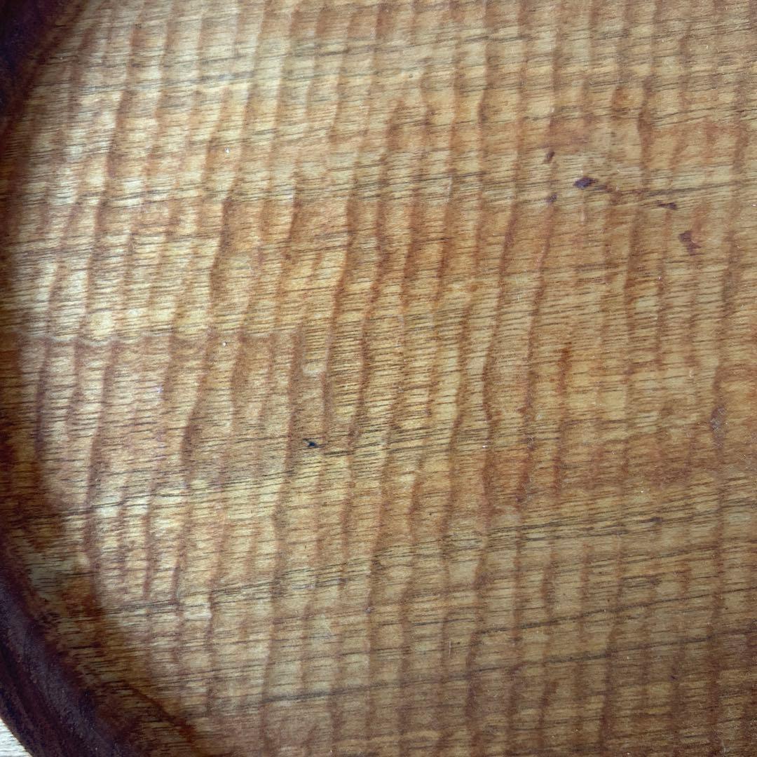 木工作家　堀宏治さん　丸盆24cm