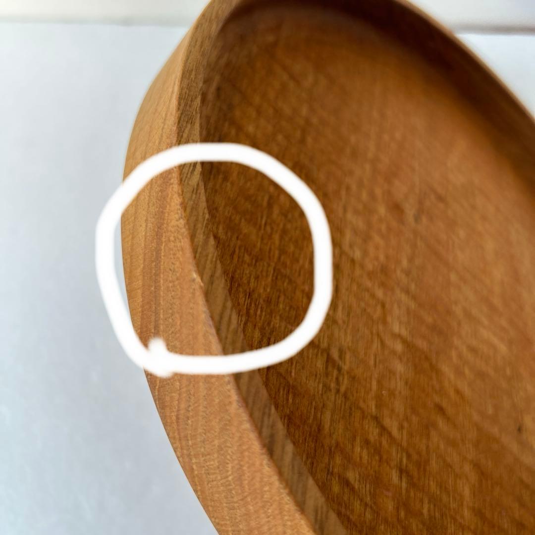 木工作家　堀宏治さん　丸盆24cm