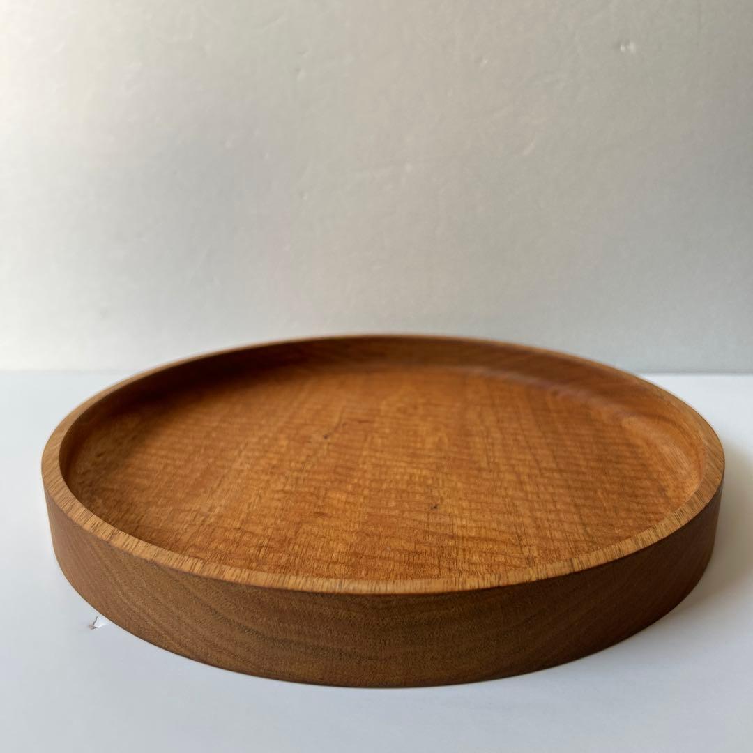 木工作家　堀宏治さん　丸盆24cm