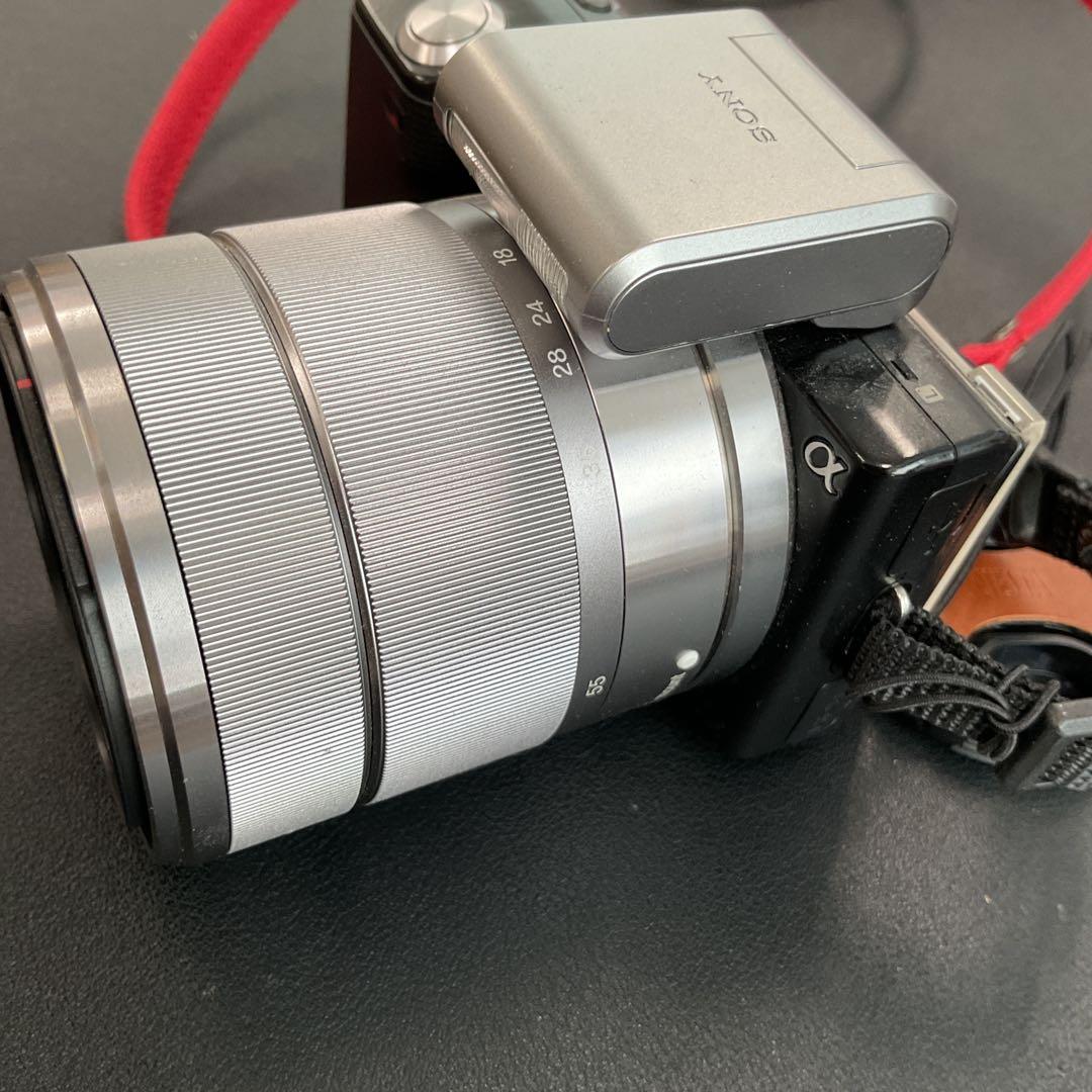 G4775 SONY α NEX–5 一眼カメラ E 18-55mm