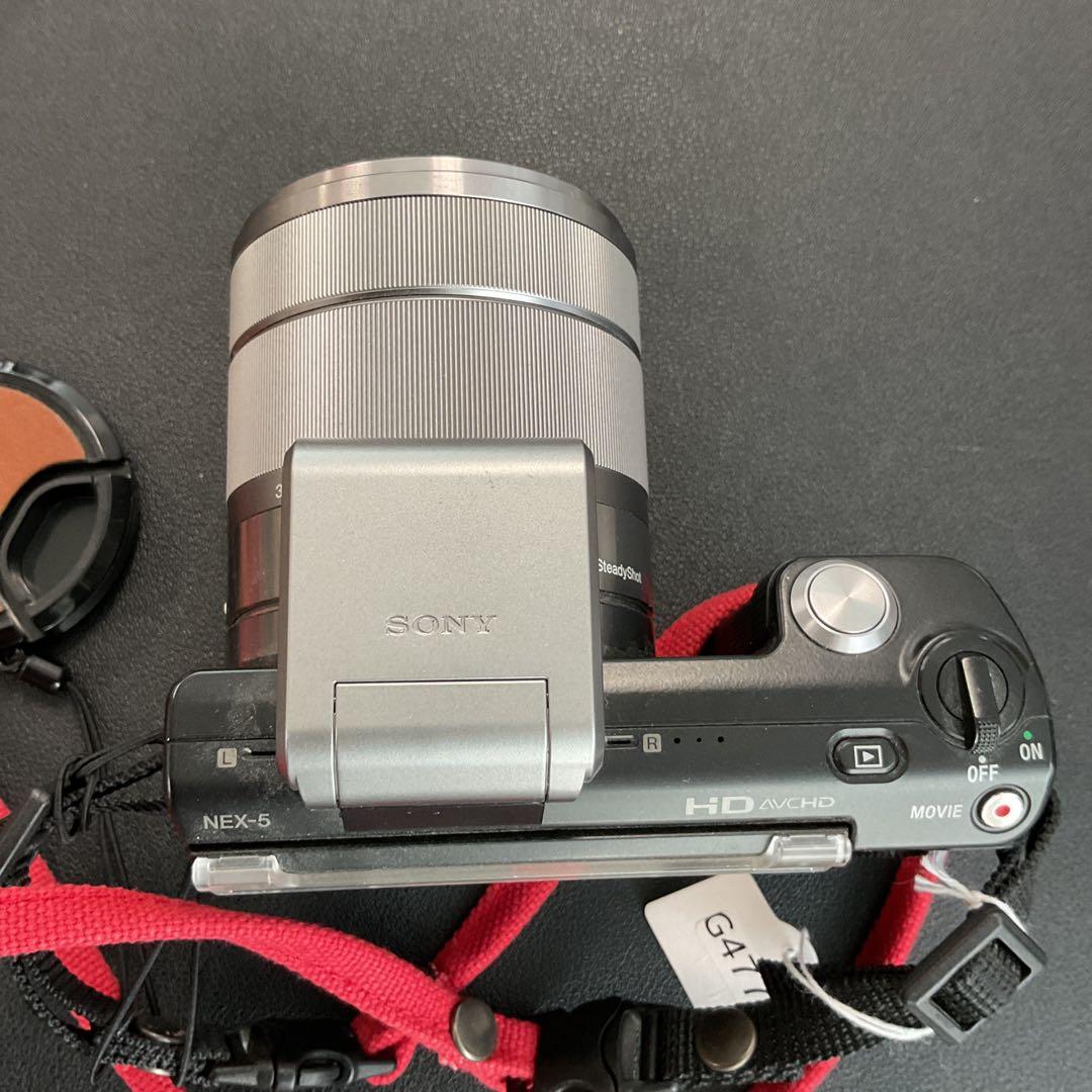 G4775 SONY α NEX–5 一眼カメラ E 18-55mm