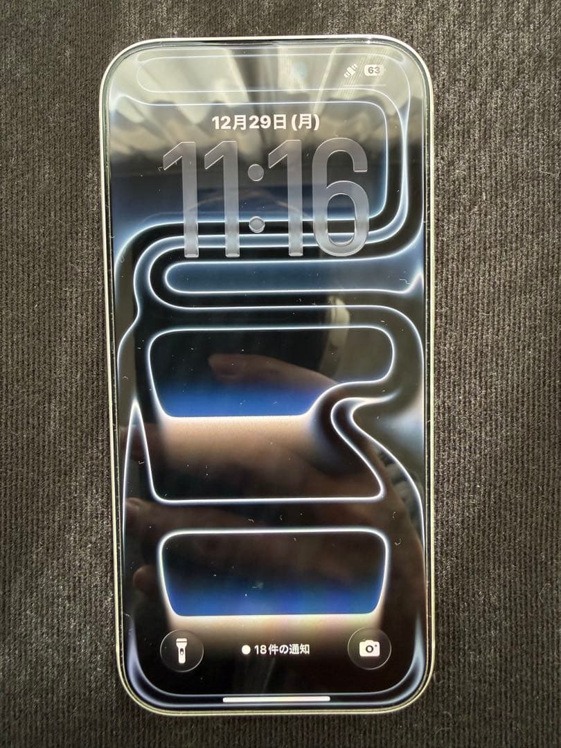 【極美品】iPhone 17 Pro シルバー 256GB