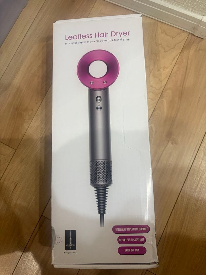 新品supersonic hairdryer 高濃度マイナスイオンヘアドライヤー