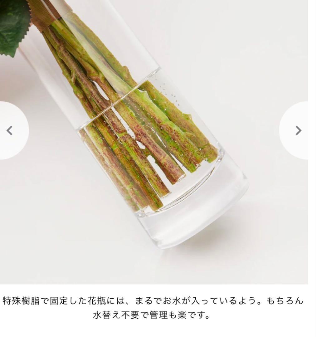 12本の赤バラ花束とガラス花瓶　ダイヤモンドローズプレミアムモデル　ラッピング有