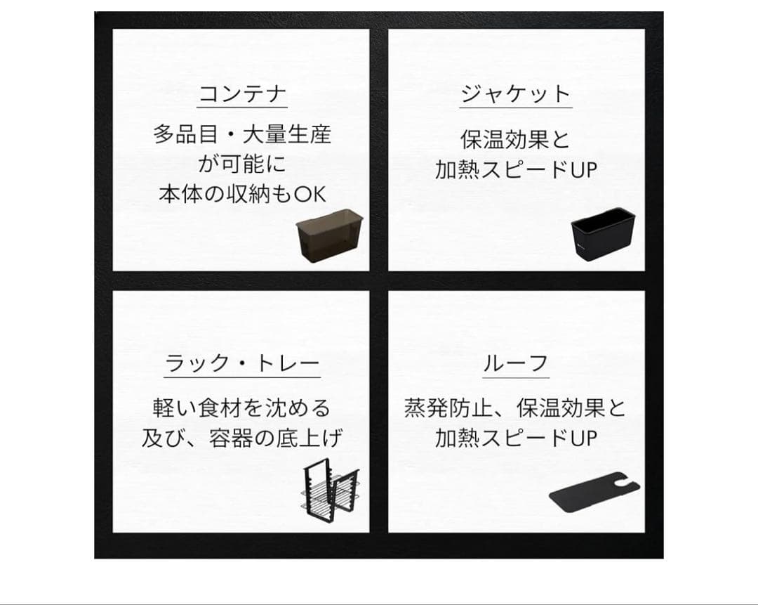 BONIQ Pro2 ボニーク プロ2 バルブアップコンテナフルセット12L