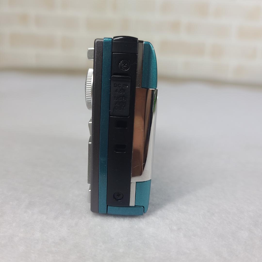 OLYMPUS オリンパス デジカメ u1060ブルー コンデジ　充電器付き