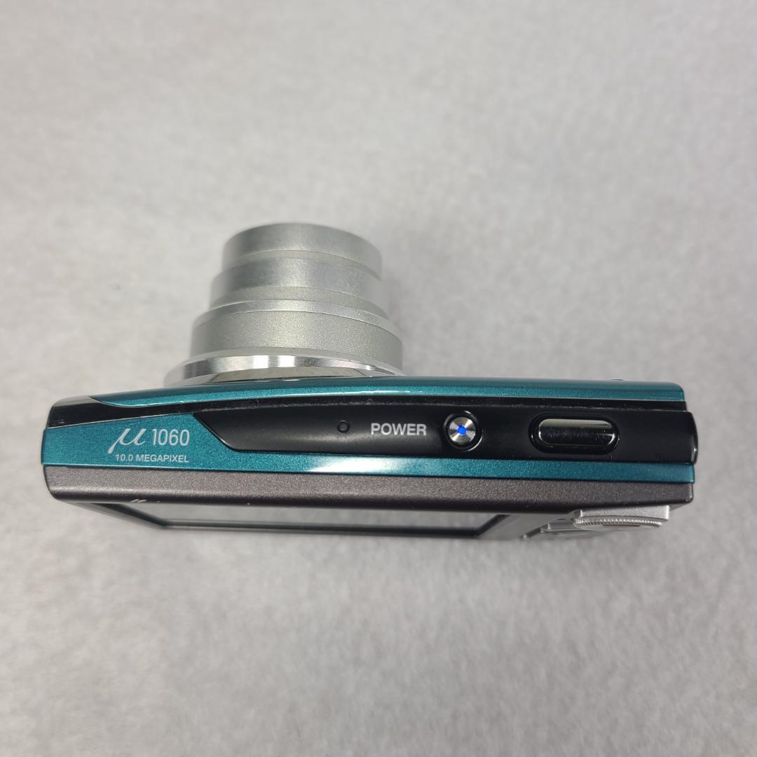 OLYMPUS オリンパス デジカメ u1060ブルー コンデジ　充電器付き