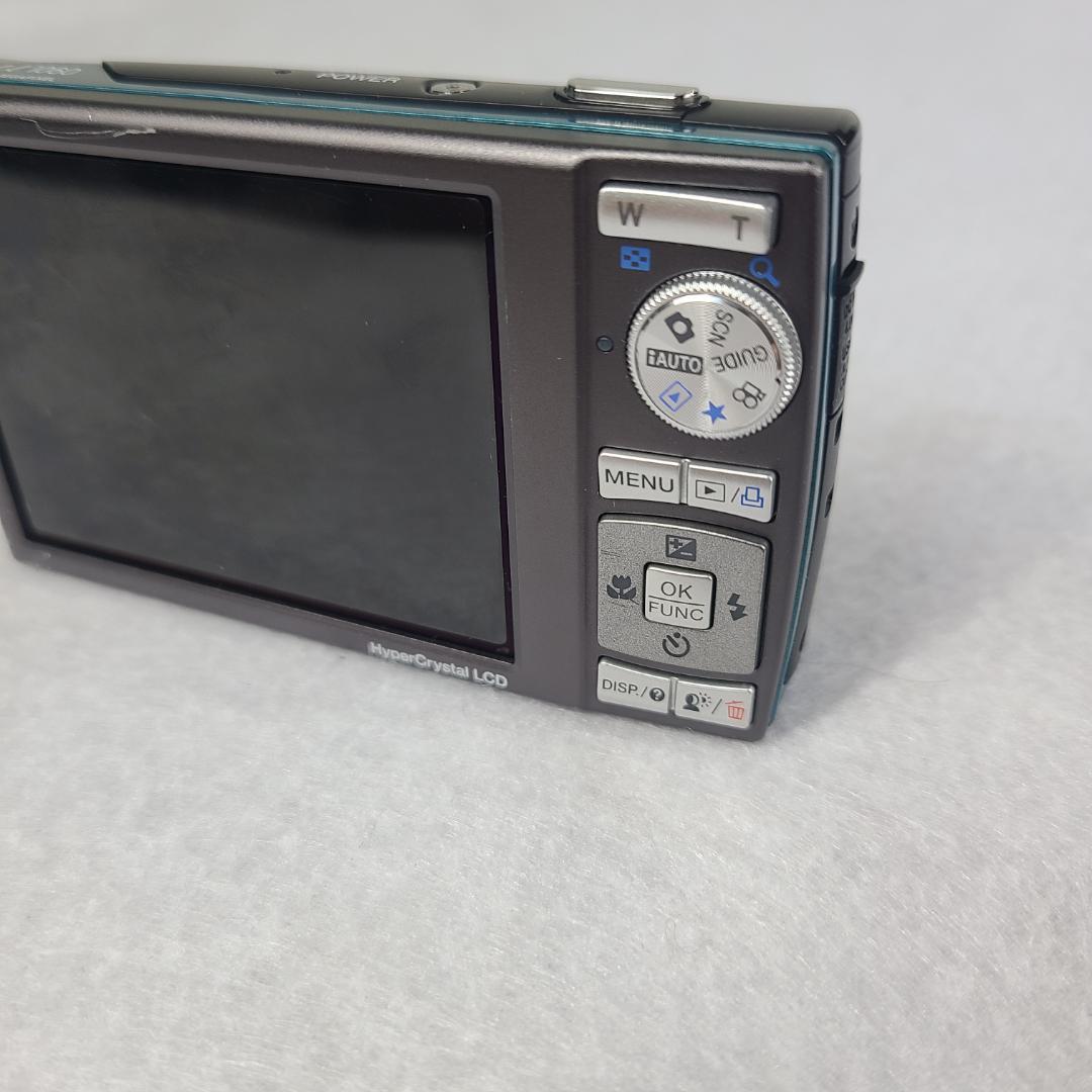 OLYMPUS オリンパス デジカメ u1060ブルー コンデジ　充電器付き