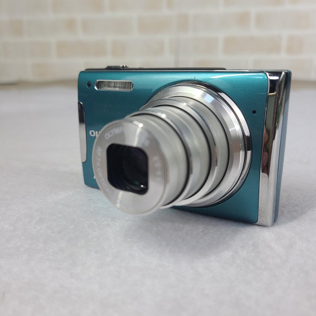 OLYMPUS オリンパス デジカメ u1060ブルー コンデジ　充電器付き