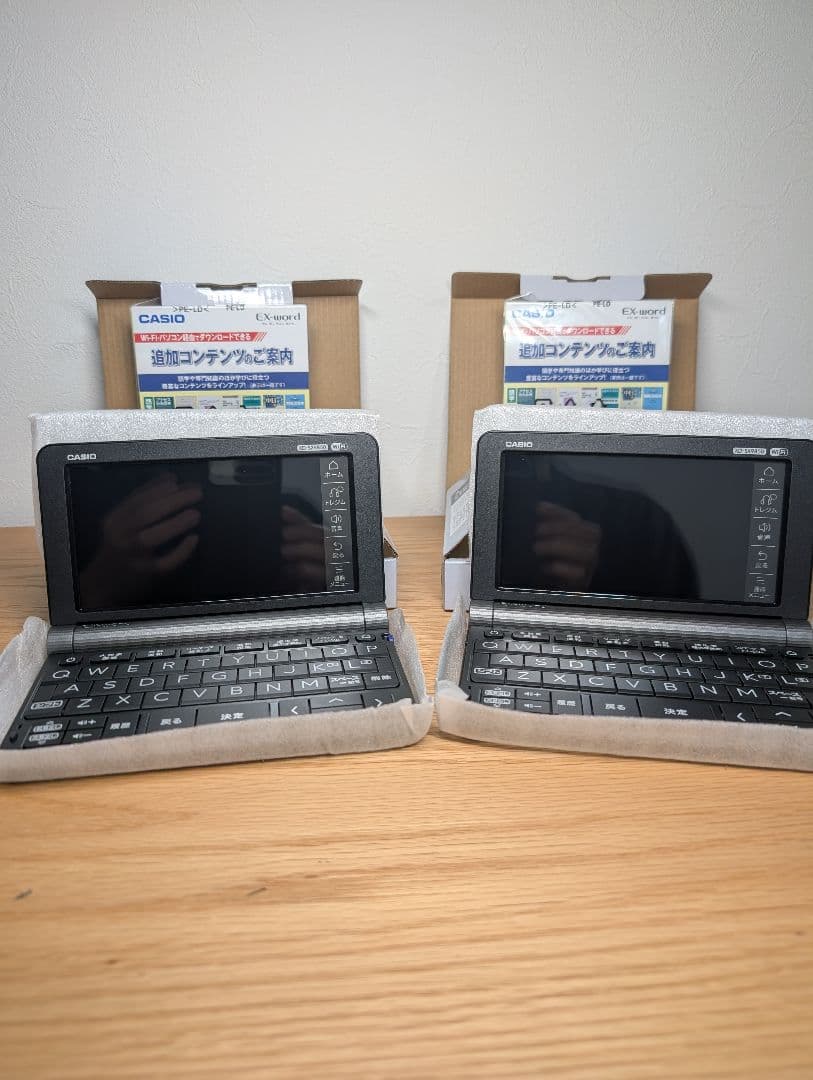 【未使用　2台セット】CASIO EX-word AZ-SX9850 電子辞書
