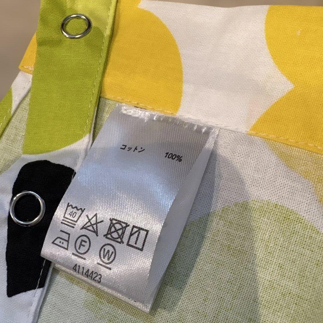 marimekko エプロン　ピエニ　ウニッコ　ビタミンカラー　新品