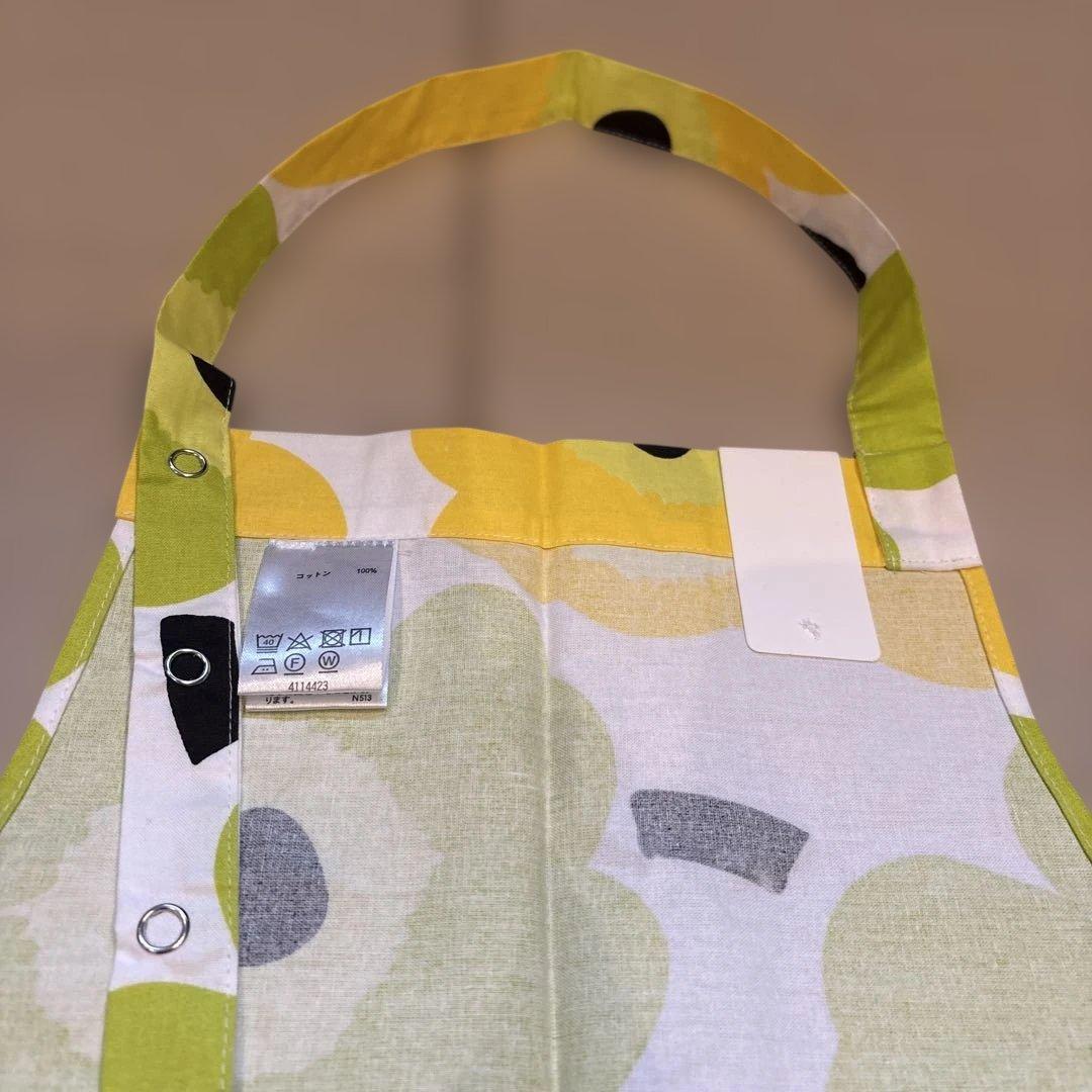 marimekko エプロン　ピエニ　ウニッコ　ビタミンカラー　新品