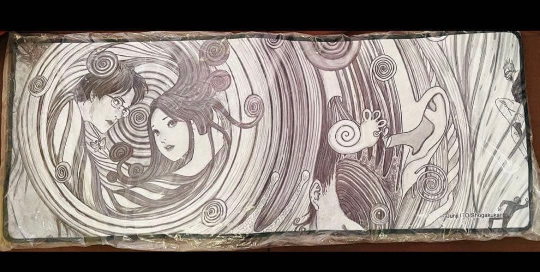 伊藤潤二 富江 うずまき マット 長方形 2点セット