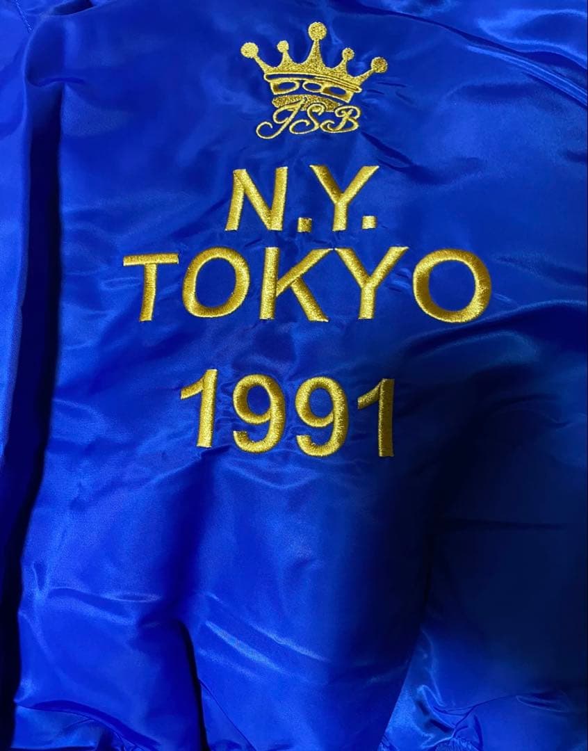 J.S.B. JSB3 10th MA-1 青 S 予約販売品