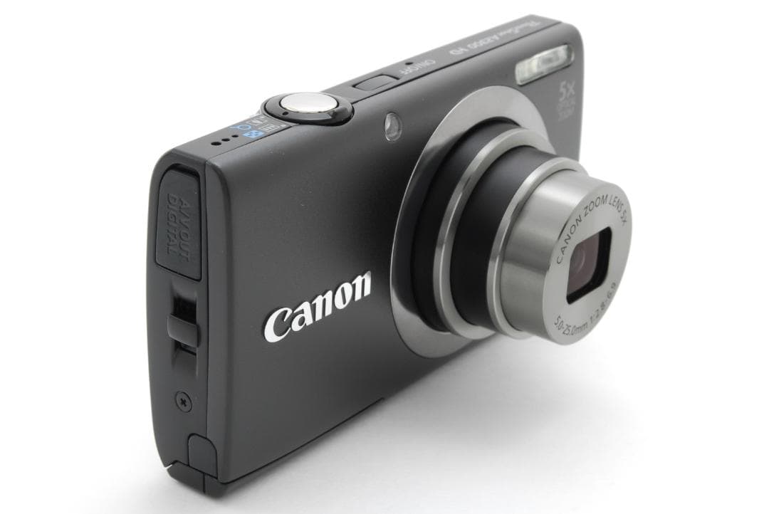 【新品、動作確認、実写有】Canon PowerShot A2300黒 コンデジ