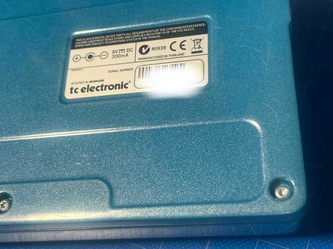 tc electronic FLASHBACK X4 ディレイ　ルーパー