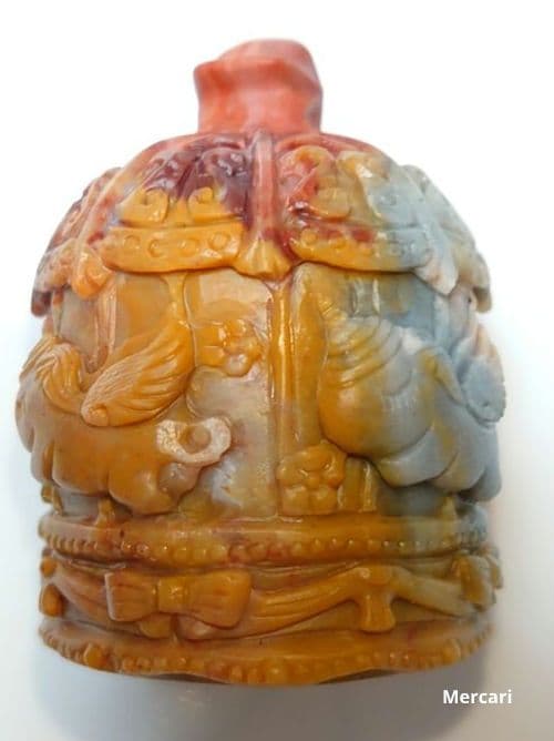 開運御守り　アラシャン瑪瑙　可愛いユニコーンのメリーゴーランド　④