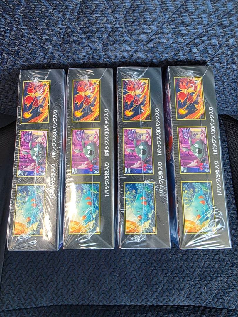 新品未開封　ポケモンカード　ニンジャスピナー　4BOX シュリンク付き