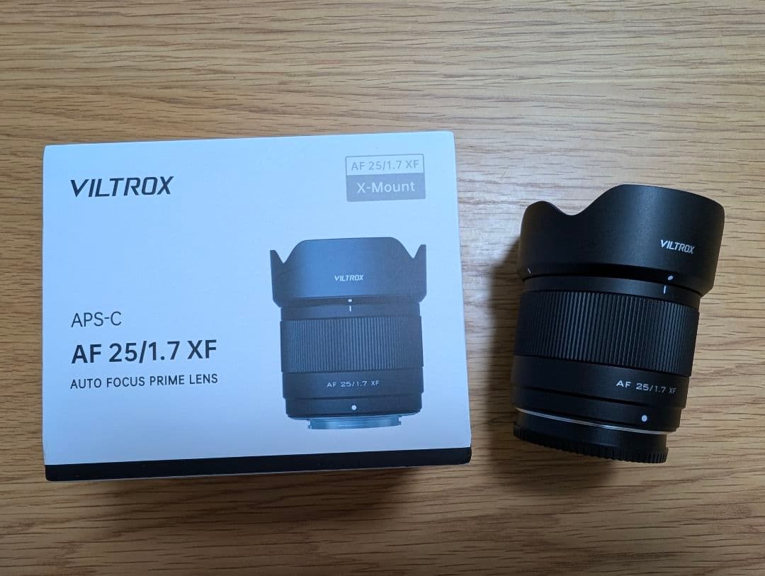 レンズ(単焦点) VILTROX AF 25/1.7 XF X-Mount 25mm F1.7