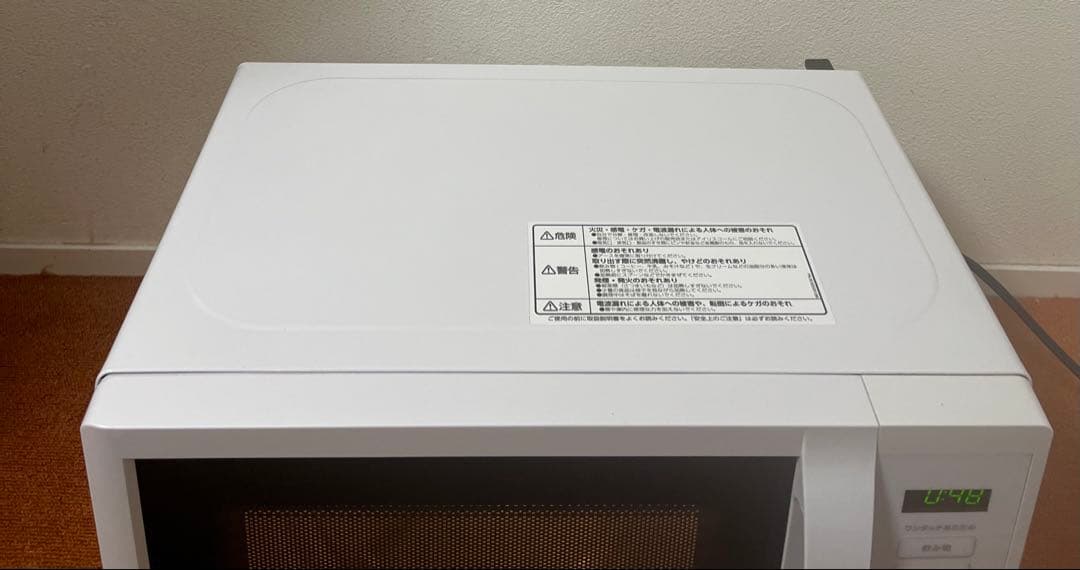 未使用近い アイリスオーヤマ 2023年製 ヘルツフリー 電子レンジ