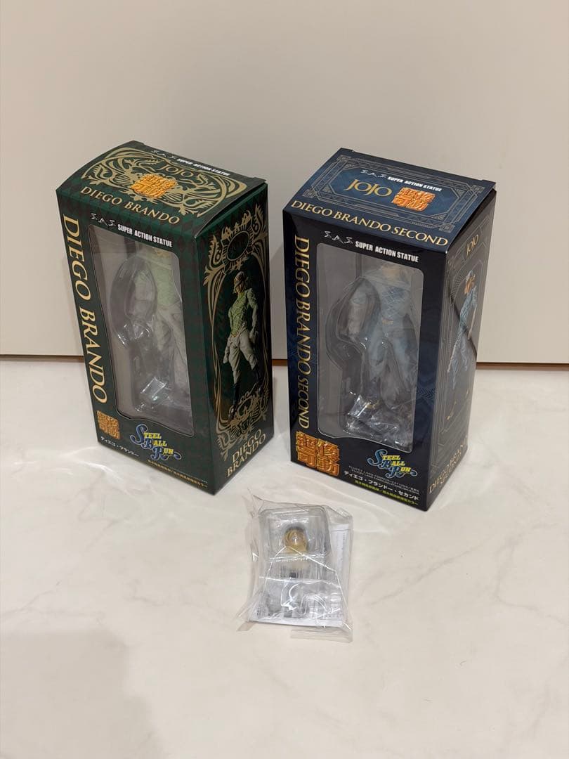 ジョジョ　超像ディエゴ２種　アイプリ良品　超像ARTシルバー・バレット　特典付