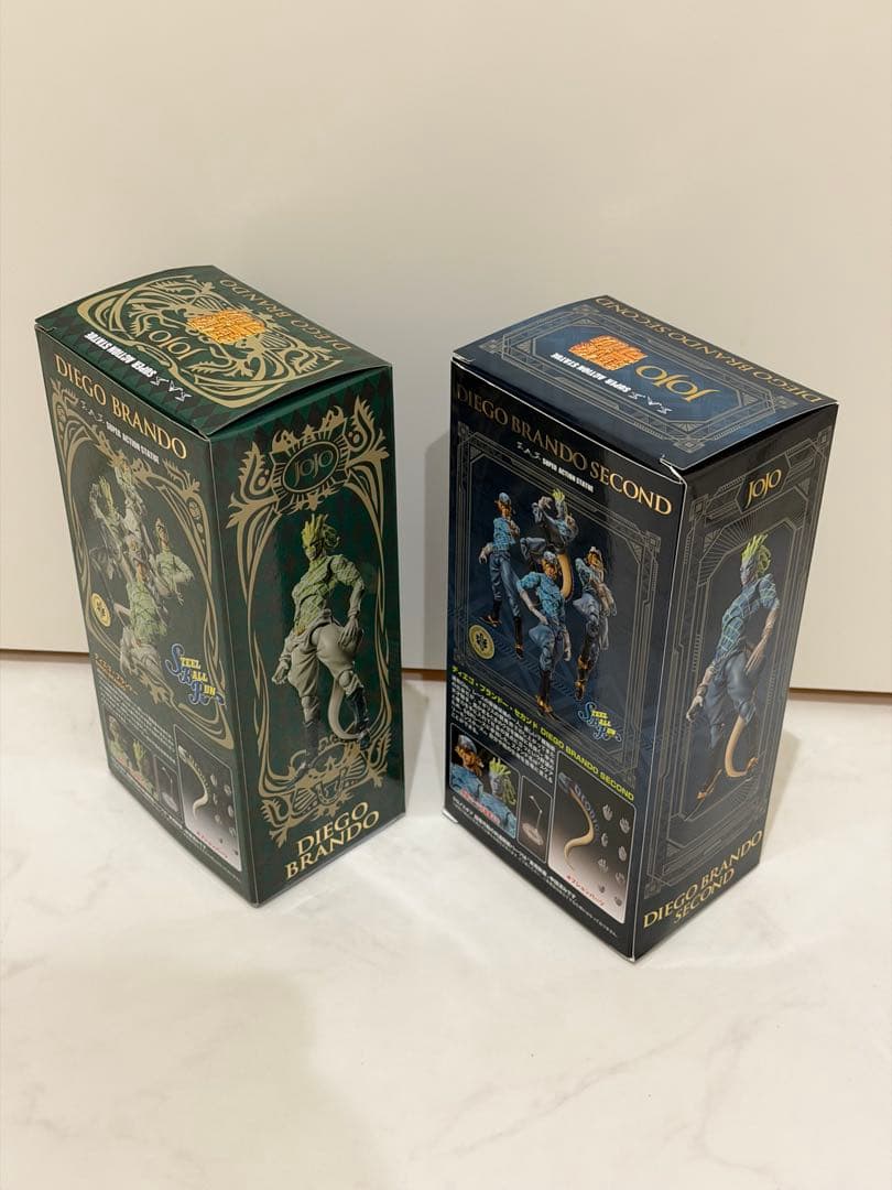 ジョジョ　超像ディエゴ２種　アイプリ良品　超像ARTシルバー・バレット　特典付