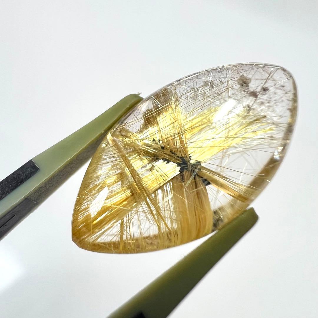 高品質　太陽放射ルチル　ルース　3