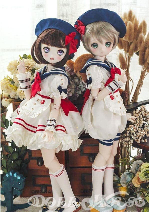 A23 BJD 1/4 ドール 衣装 ワンピース 人形服 9セット ハンドメ