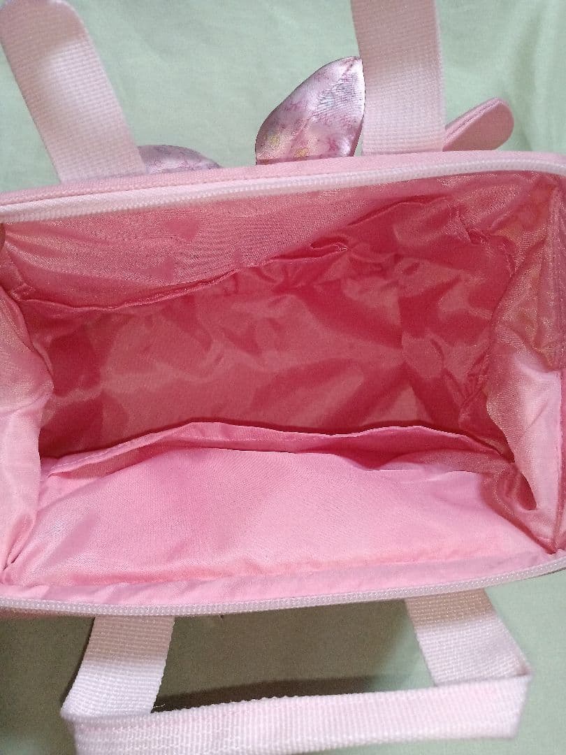 マイメロ　お皿　ワイドオープンバッグ　4点セット