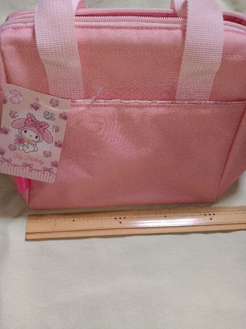 マイメロ　お皿　ワイドオープンバッグ　4点セット