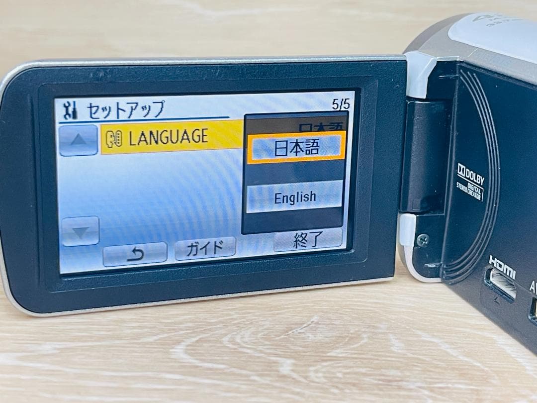 Panasonic HDC-TM45 パナソニック デジタルカメラ ホワイト