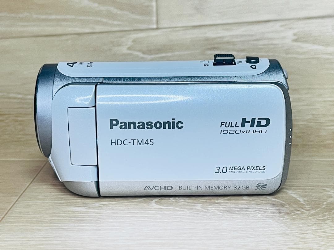 Panasonic HDC-TM45 パナソニック デジタルカメラ ホワイト