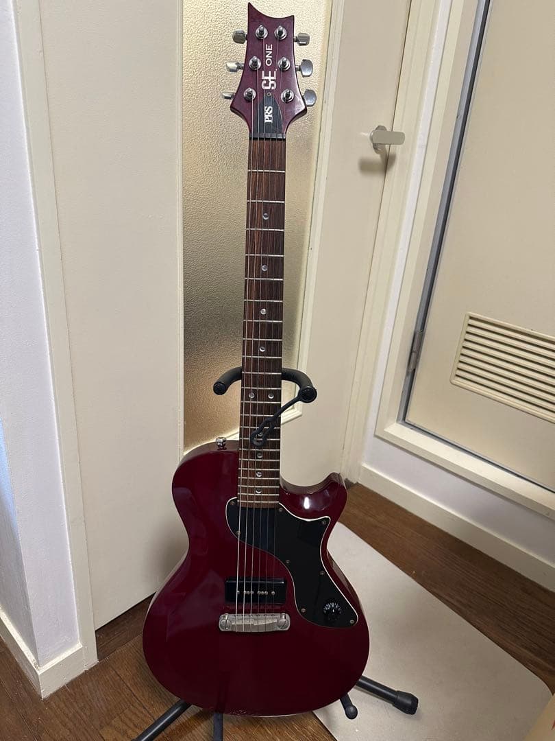 PRS SE One エレキギター　ワインレッド　P90