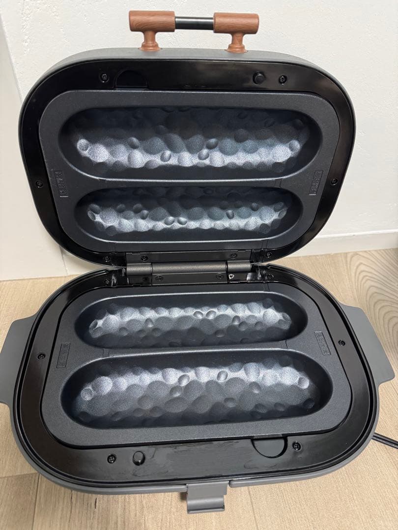 DOSHISHA WFX-102T(GY)焼き芋タイマー付き 平面プレート付き