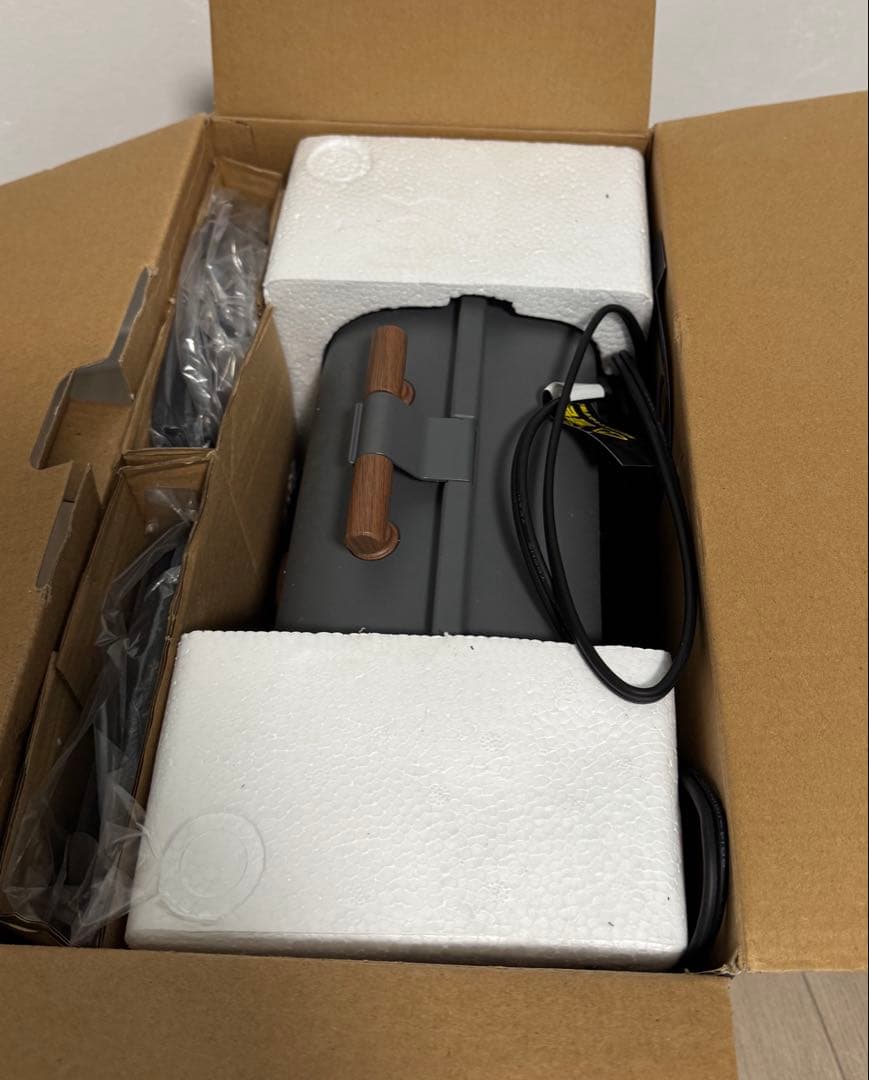 DOSHISHA WFX-102T(GY)焼き芋タイマー付き 平面プレート付き