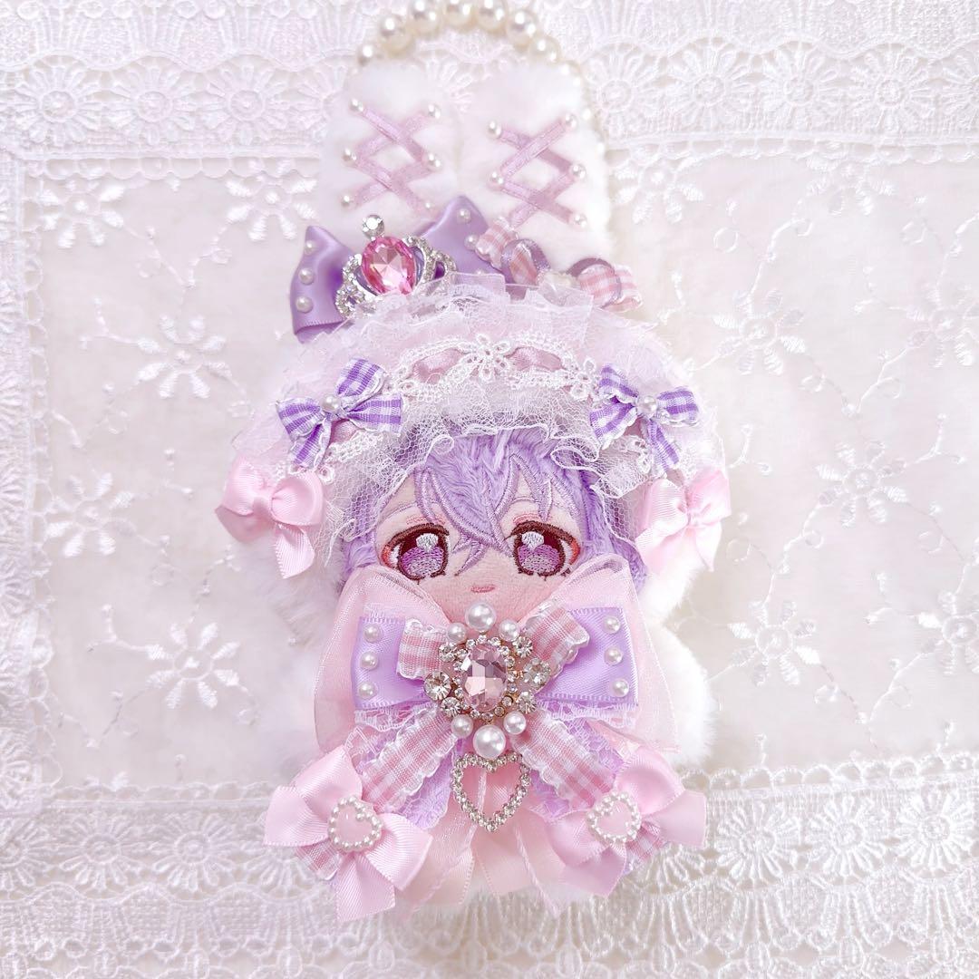 いつぬい　ぬい服　着ぐるみ　うさぎ　ピンク　紫　ロリータ　あんスタ　ちびぐるみ