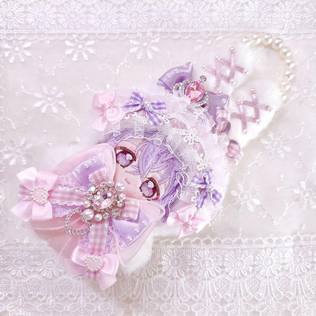 いつぬい　ぬい服　着ぐるみ　うさぎ　ピンク　紫　ロリータ　あんスタ　ちびぐるみ