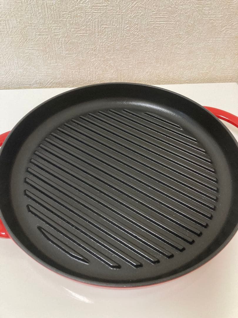 staub ストウブ スチーム&グリル チェリー 26cm ガラス蓋付き