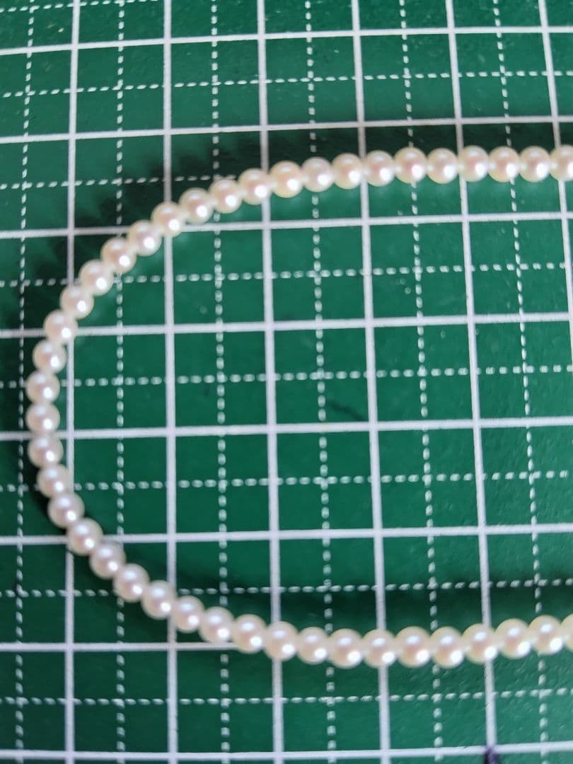 K18 アコヤ真珠ベビーパールネックレス 極小