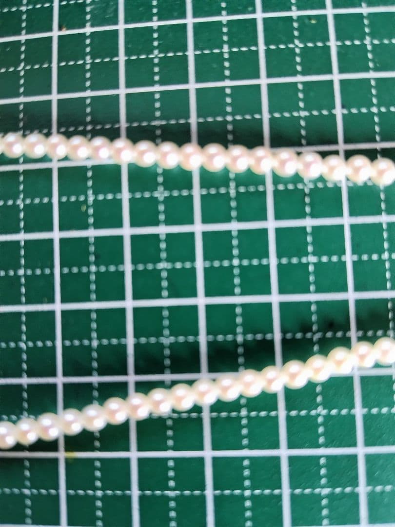 K18 アコヤ真珠ベビーパールネックレス 極小