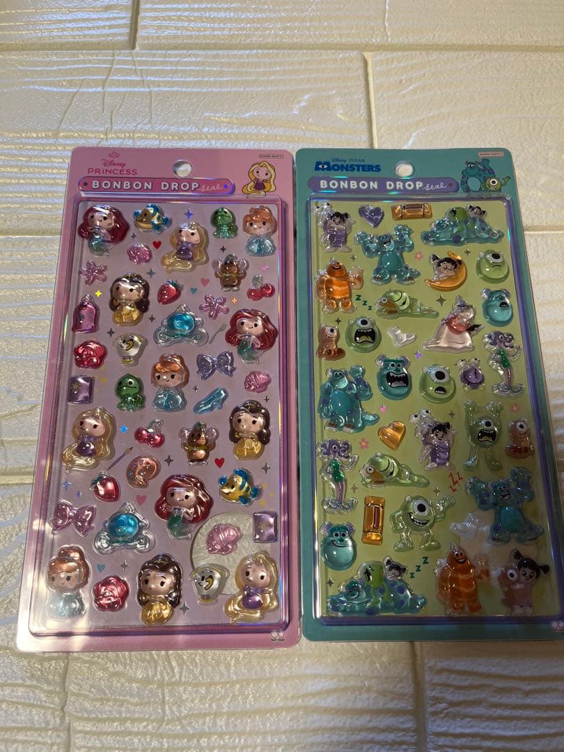 ディズニー第二弾　ボンボンドロップシール　正規品