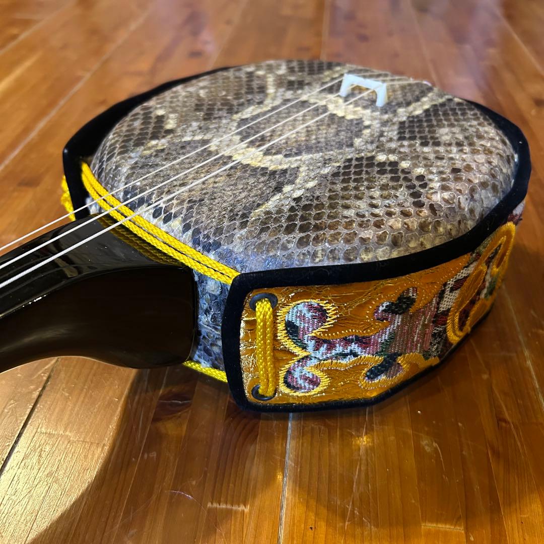 ◼️宮古島から❽ ◼️本皮一枚張り三線◼️女性◼️初心者◼️実際の音色動画有り◼️沖縄三線◼️